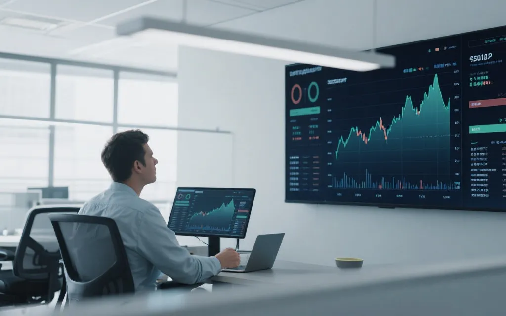 数据分析与走势图示意图